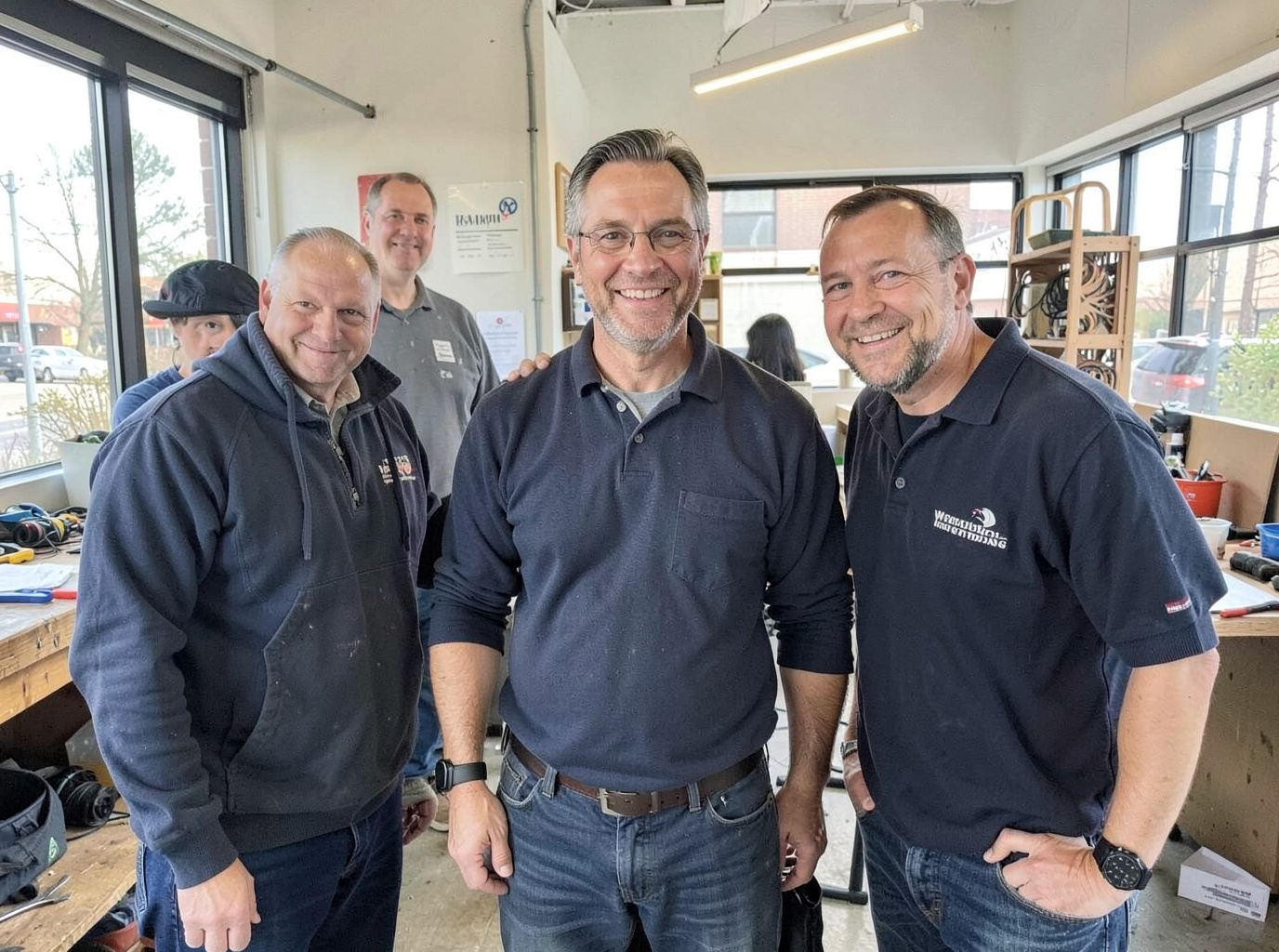 The Vancouver Waterproofing LLC team at work in Vancouver
