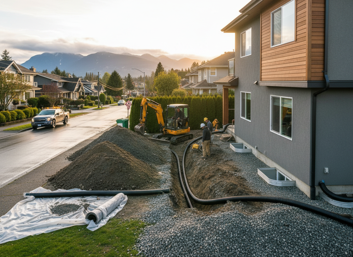 Exterior Drainage Systems in Vancouver, WA